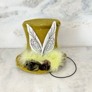 Disneyland Whimsical Tinkerbell Mini Velvet Top Hat
